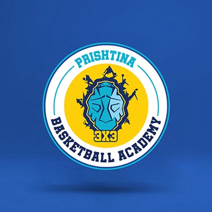 Prishtina basketball academy asha brand identity